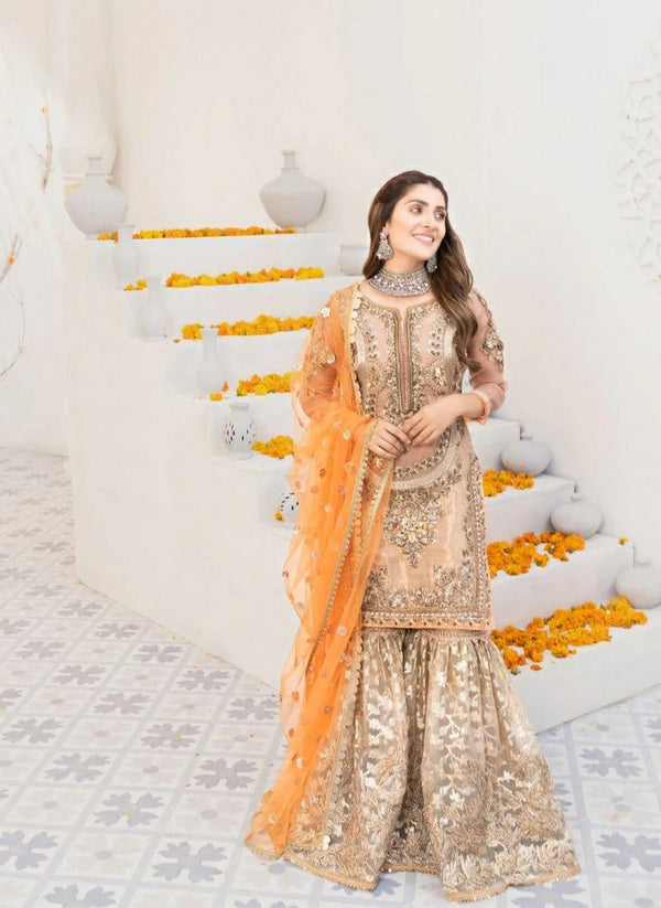 BRAND...KHUDA BUKSH WORN BY AIZA KHAN FORMAL DRESS