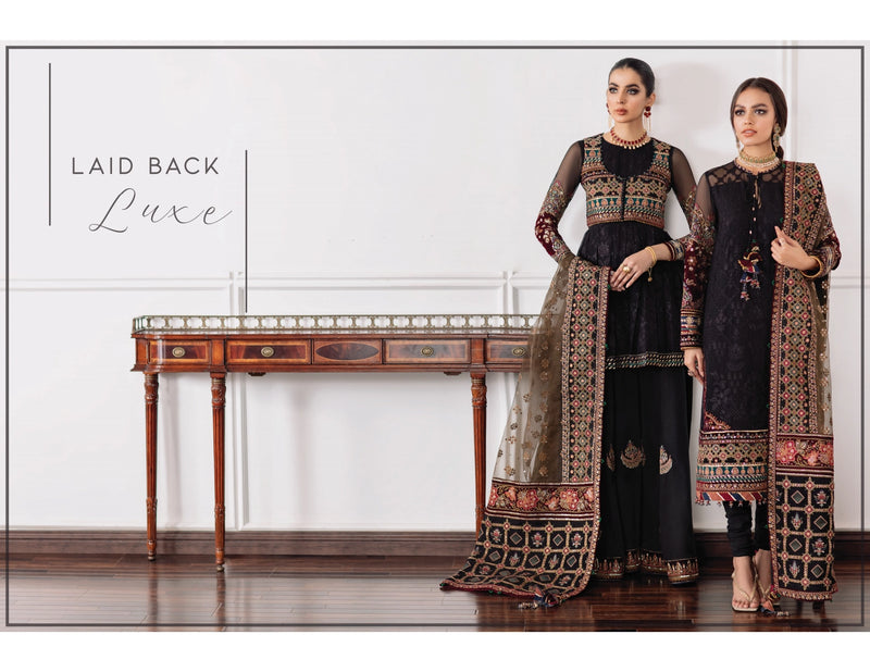 Luxurious Formals | EMBROIDERED CHIFFON | by BAROQUE