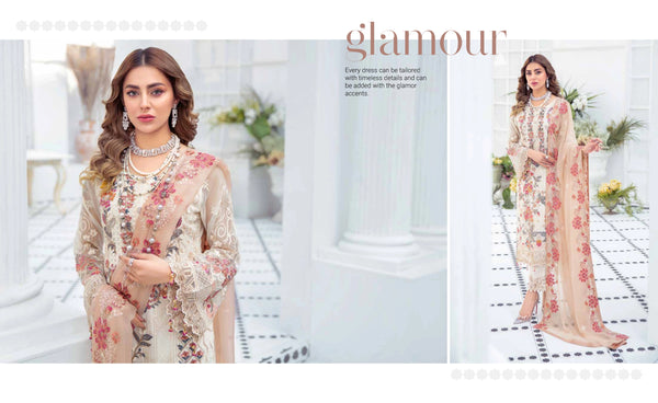 Formals| Luxurious Embroidered Chiffon