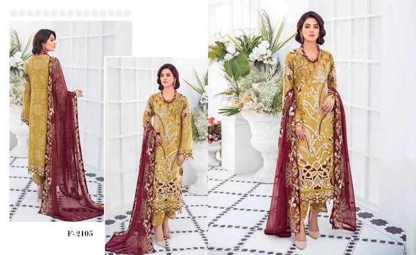 Formals| Luxurious Embroidered Chiffon