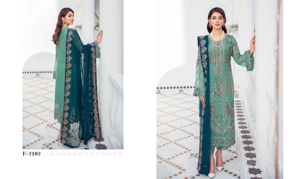 Formals| Luxurious Embroidered Chiffon