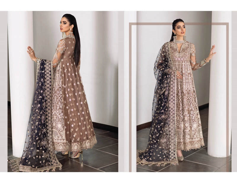 Luxurious Formals | EMBROIDERED CHIFFON | by BAROQUE