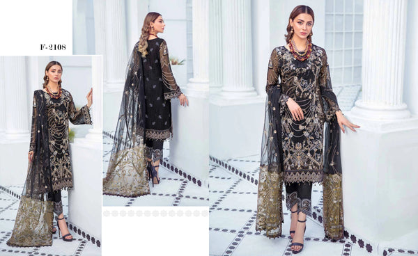 Formals| Luxurious Embroidered Chiffon