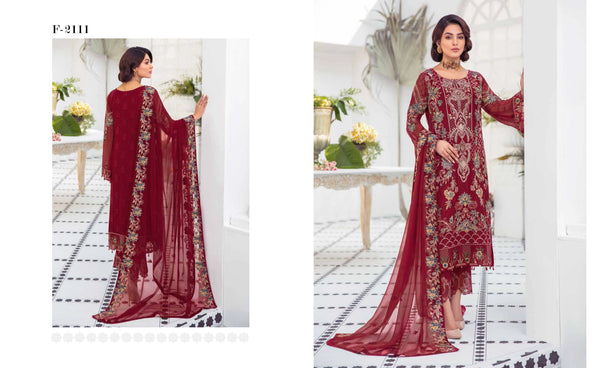 Formals| Luxurious Embroidered Chiffon