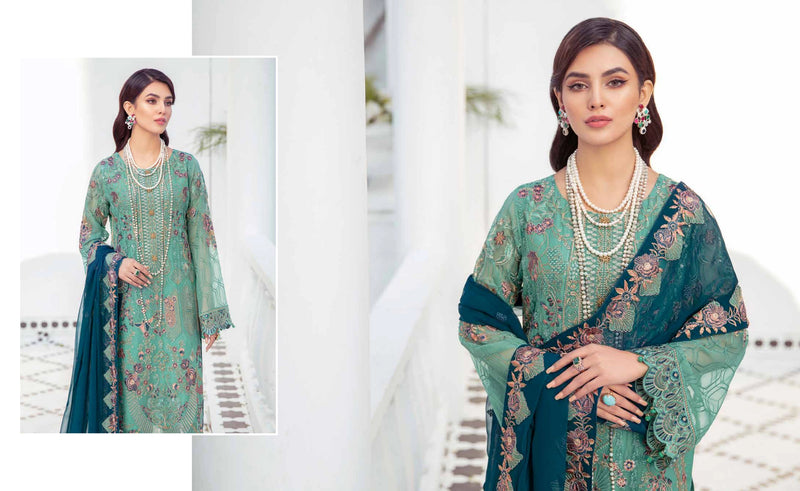 Formals| Luxurious Embroidered Chiffon