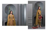 Maya by Tawakkal New Fancy Embroidered Organza 3 piece Suit