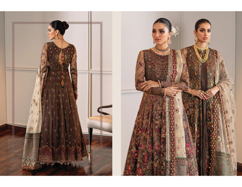 Luxurious Formals | EMBROIDERED CHIFFON | by BAROQUE