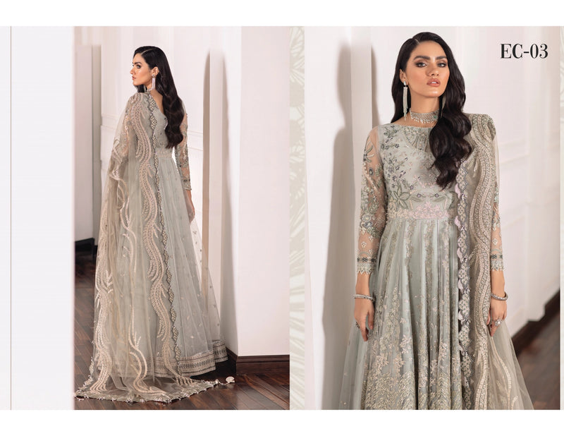 Luxurious Formals | EMBROIDERED CHIFFON | by BAROQUE