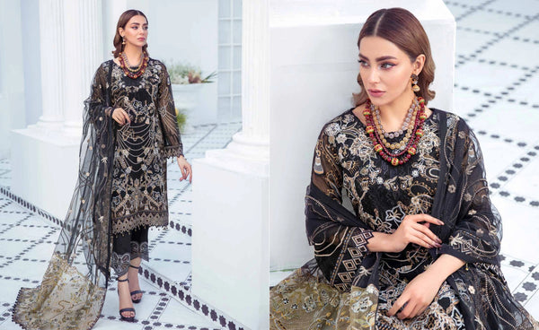 Formals| Luxurious Embroidered Chiffon